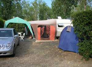 emplacement tente